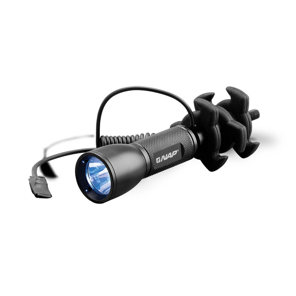 Details about   NAP 60-795 Apache Predator Stabilizer Green LED Flashlight Bow Light 